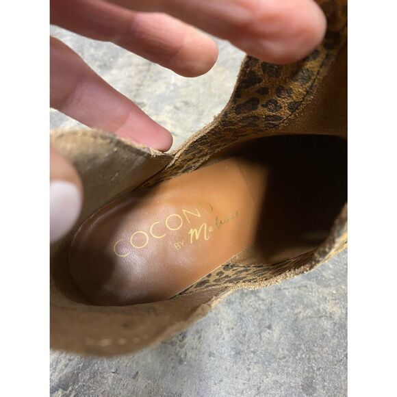 Coconuts By Matisse Pronto Leopard Ankke Bootie Size 6.5 NIB - Picture 8 of 9